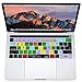 XSKN New Shortcut Design Silicone Keyboard Skin Cover for Touch Bar MacBook Pro 13.3