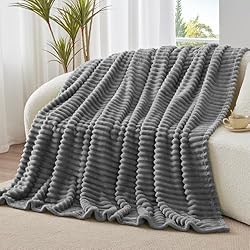 BEDELITE Fleece Throw Blanket for Couch - 300GSM