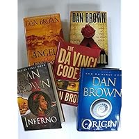 Complete Robert Langdon Series by Dan Brown: Angels & Demons, The Da Vinci Code, The Lost Symbol, Inferno, and Origin