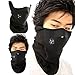 SIHE Dust Pollution Smoke N95 Mouth Mask Ski Masks Neck Worm Winter Cold Weather Half Face Mask For Motorcycles, Bicycle, Skiing, Running,Mountain Climbing (Black)