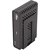 HIDEit Mounts Uni-XS Mount, Black Steel Adjustable Extra Small Device, Hide Your Cable TV Box, Modems, Satellite Receivers, S