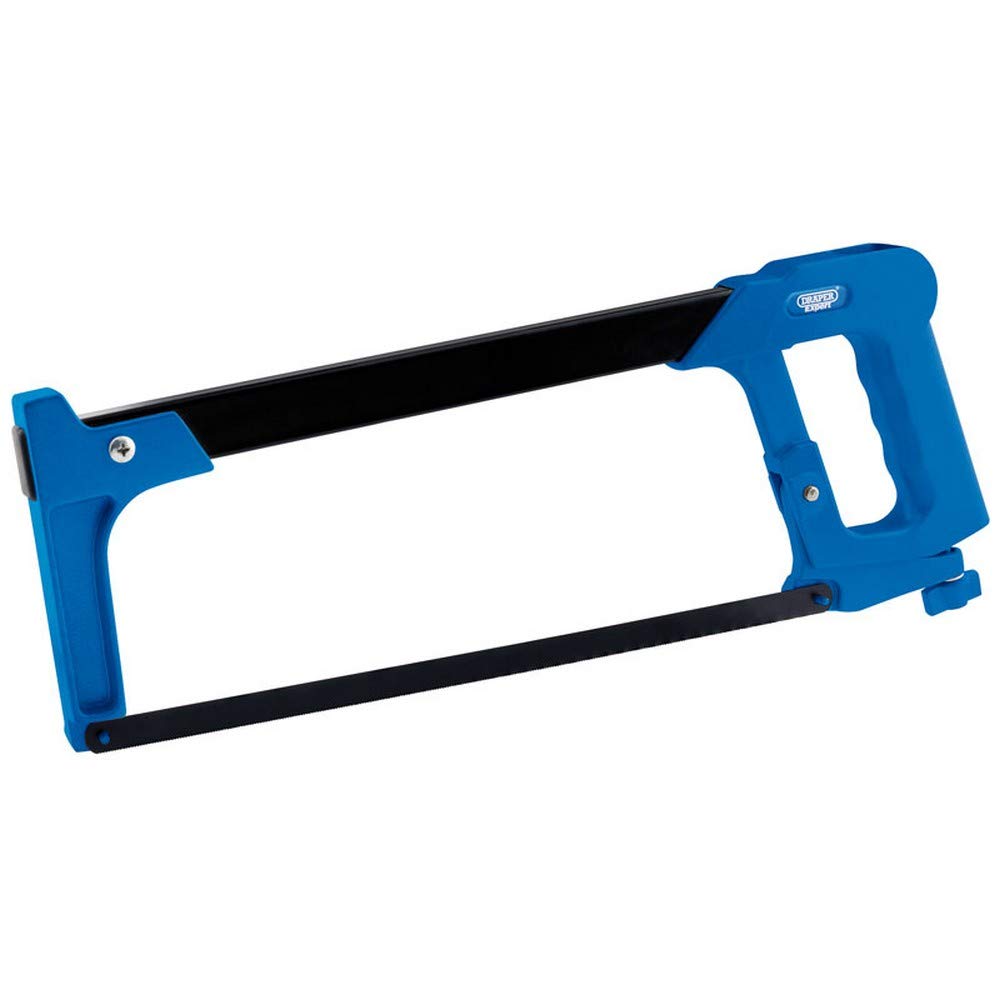 Draper 39245 Heavy Duty Hacksaw with Aluminium Handle, Blue, 300 mm