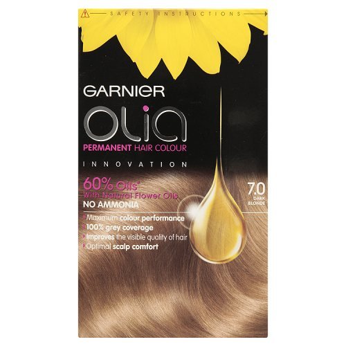 Garnier Olia Permanent Hair Colour 7 0 Dark Blonde Amazon Co Uk