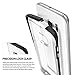 Ringke Frame Compatible with Galaxy S7 Edge Case Reinforced Dual-Layered Guard Bumper SF Black Resilient Incomparably Natural Contour Patented & Exclusive Interlocking Clasp Mechanism Cover