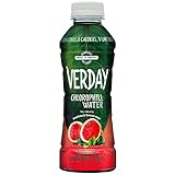 Verday Chlorophyll Water, Watermelon, 16 Ounce, 12 Pack
