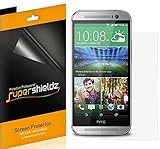 [6-Pack] Supershieldz- Anti-Bubble High Definition Clear Screen Protector For HTC One E8 + Lifetime Replacements Warranty [6-PACK] - Retail Packaging
