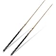 JEPNJPU Pool Cue Stick,Hardwood 36inch/42inch/48inch/57inch Billiard Cue Sticks Set of 2/4,Table Pool Stick for Beginners,Cue for Pool Table,Pool Sticks with 13mm Tip