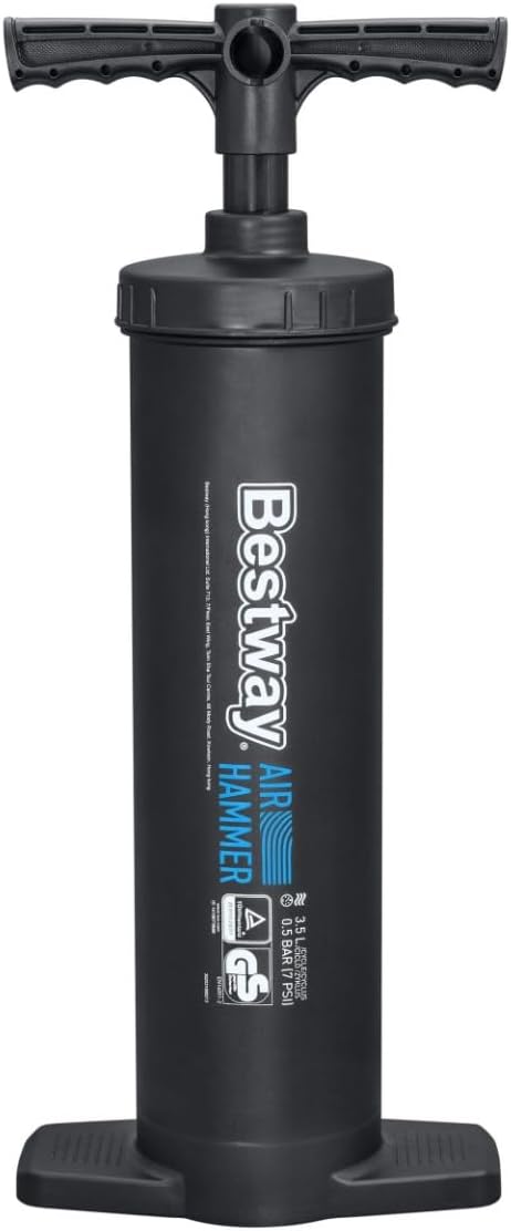Bestway Air Hammer Hand Air Pump 3 Nozzles Double-Action 3.5 L/cycle
