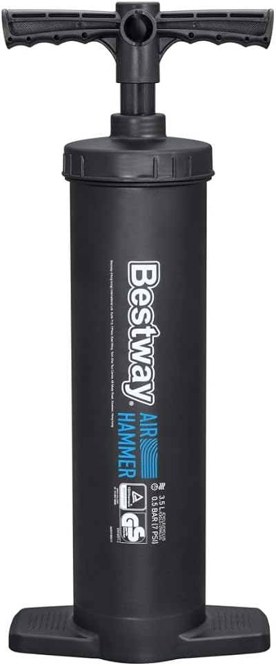 Bestway Air Hammer Hand Air Pump 3 Nozzles Double-Action 3.5 L/cycle