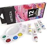 Oil Based Paint Set 12-Colors (Aluminum tubes, 12 x 0.4oz)