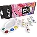 Oil Based Paint Set 12-Colors (Aluminum tubes, 12 x 0.4oz)