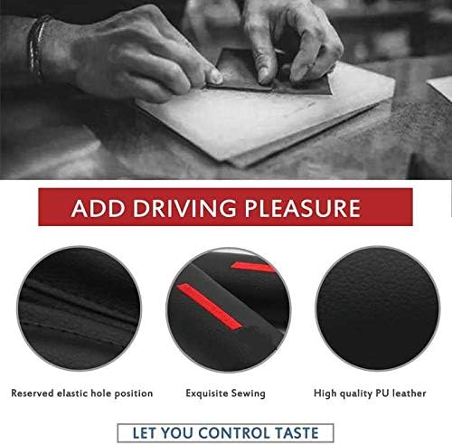 BIzTech ® 2PCS 46cm PU Faux Leather Car Seat Crevice Gap Filler Slot Plug Cover Pad For Universal Fit Sport - Image 4