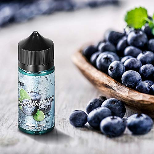 IMECIG® Blaubeere Premium E Liquid Vape Eliquid für E Zigaretten/Elektrische Zigarette/E Shisha,Blaubeere Früchte Geschmack, VG/PG 70/30 -ohne Nikotin,100ml,1 Stück(MEHRWEG-VERPACKUNG) – Bild 3
