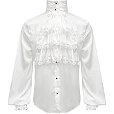 Apocrypha Mens Pirate Shirt Vampire Renaissance Victorian Medieval Gothic Shirt