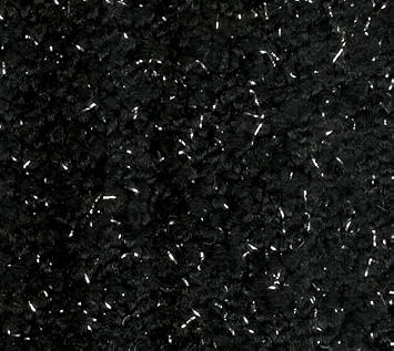 Amazon De Glitzer Sparkle Schwarz Teppich 4 Meter X 3 Meter Felt