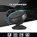 ICONFLANG Magnetic Phone Mount, Universal Stick On Dashboard Magnetic Car Mount Phone Holder for Cell Phones Mini Tablets GPS with 2 Metal Plates - Black
