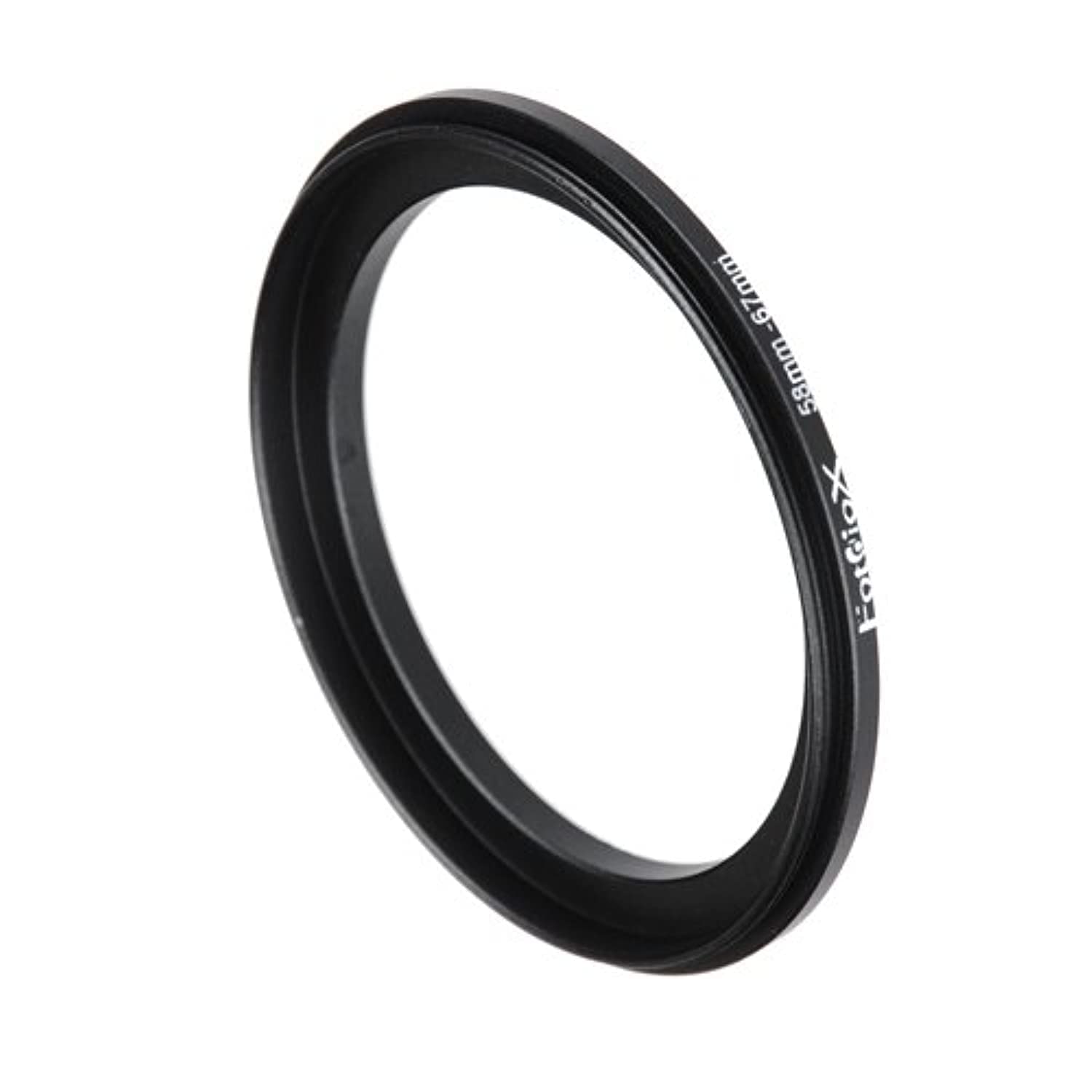 Fotodiox 58mm - 67mm, 58-67mm Macro Close-up Reverse Ring, Anodized Black Metal Ring, for Nikon, Canon, Sony, Olympus, Pentax, Panasonic, Samsum Camera