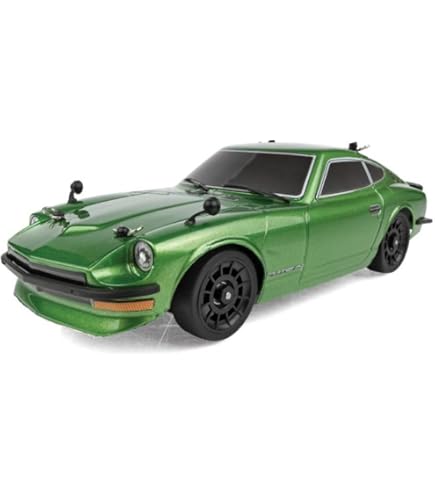 Amazon.com: Team Associated SR27 Datsun 240Z RTR NiMH Combo, Green