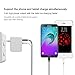 ONSON USB Charger,4.8A 24W Dual USB Portable Travel Wall Charger Adapter with Foldable Plug + 10FT Long Micro USB Cable Android Charging Cord for Samsung Galaxy S7 Edge/S6 Edge/S5/S4/Note 5