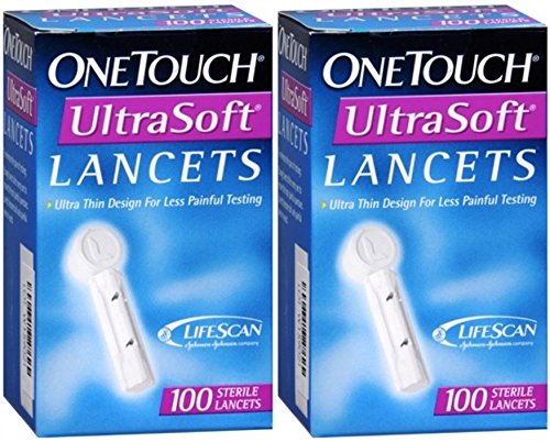 LifeScan OneTouch Ultra Soft Sterile Lancets (200 Lancets)