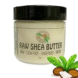 Raw Shea Butter-2 Sizes 16oz & 2oz-100% Pure, Virgin, Unrefined, Raw Ivory Shea Butter from NakedOil (2 Ounce (Sample Size))