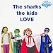 BB Sharks Costume Set for Kids, Boys, Girls - 8-Piece Set - Shark Party Supplies for Baby- Durable, Materials
