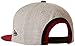 New Era NCAA Alabama Crimson Tide Bind Back 9Fifty Snapback Cap, Small/Medium, Gray
