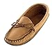 Bastien Industries Women's Earthing Grounding Natural Moosehide Leather with Heavy Oil Tan Sole Moccasins (7)