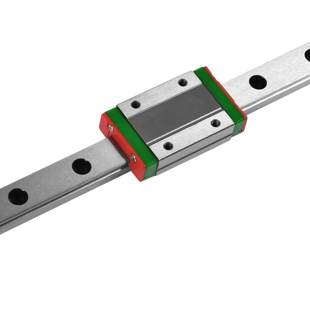 Linear Guide Rail Kit, MGN12H Length 1000mm Width 12mm Bearing Steel