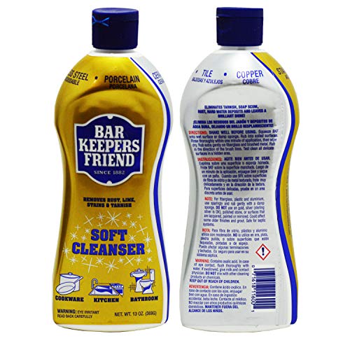Bar Keepers Friend Cleaner Pack Kit Bartenders Powdered Stainless