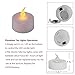 AceList 50 Set Luminaries Bag Candles Bags Flameless Luminary for Wedding Party Event - Meteor