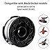 4 Pack DF-065 Weed Eater String Compatible with Black Decker GH700/GH710 Trimmers,