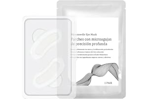 Microneedle Eye Mask - Anti-Aging & Hydrating Eye Patches for Dark Circles, Wrinkles, Puffiness, and Bags | 1 Pair Per Pack (