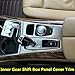 wroadavee Inner Center Console Gear Shift Box Cover Trim for BMW X5 X6 E70 E71 2008-2009