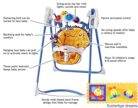 fisher price flutterbye dreams