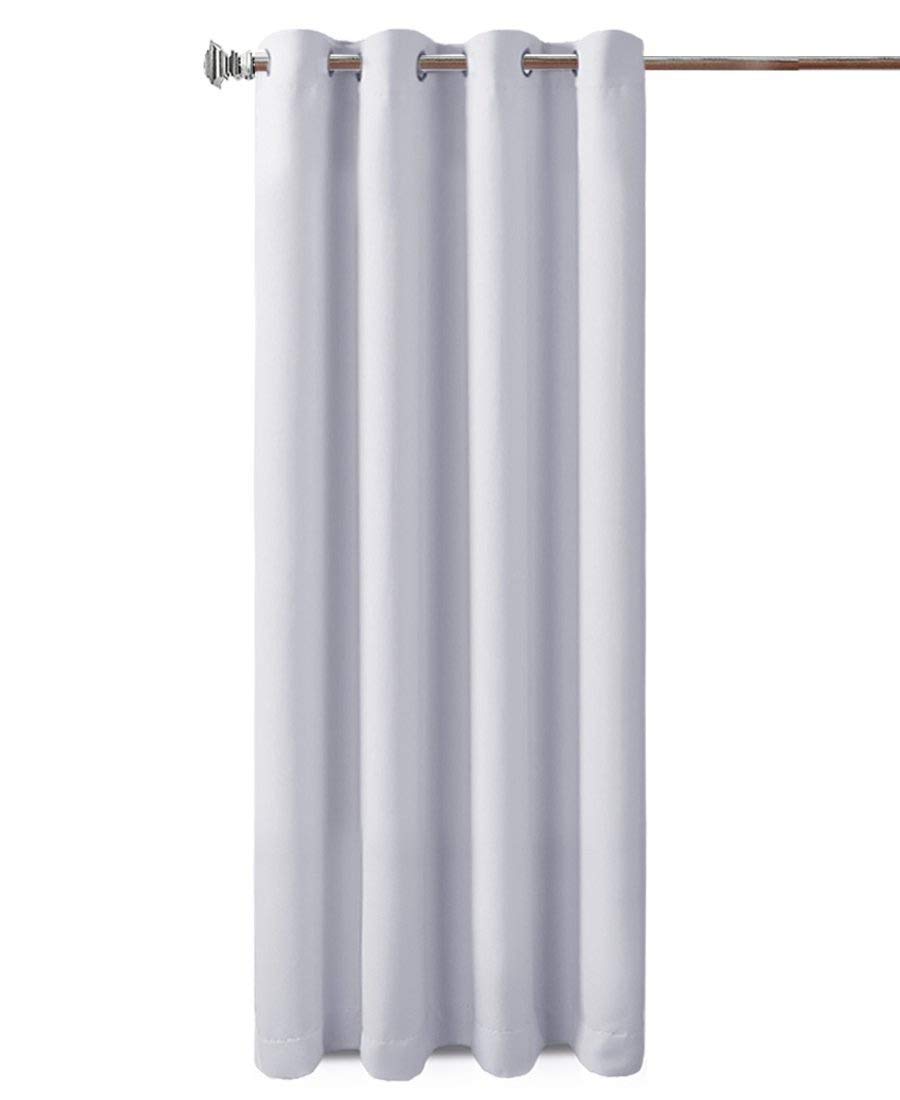 Fairyland Thermal Insulated Window Curtains for Living Room,1 Panel,52*84 inch,Silver Grey