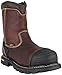 Thorogood GEN-Flex2 8” Side-Zip Wellington Pull On Work Boots for Men - Full-Grain Leather with Safety Toe, Storm Welt Construction, and Traction Outsole; EH Rated - 9 M US