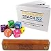 Stack 52 Suspension Exercise Dice. Compatible with All Suspension Trainers. Suspended Bodyweight Resistance Workout Game. Video Instructions Included. Fun at Home Fitness Training Program.