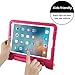 NEWSTYLE Kids Case for iPad 9.7 inch 2017/2018 Shockproof Stand Cover with Built-in Handle for Children for Apple New iPad 9.7-inch 2017 2018 (Rose)