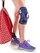 Neo-G Knee Brace for Kids, Hinged Open Patella - Side Hinges Support For ACL, Juvenile Arthritis Relief, Joint Pain, Meniscus Pain - Adjustable Compression - Class 1 Medical Device - One Size - Blue