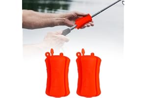 SOPUTRY Portable Fishing Rod Fixed Ball, Fishing Pole Binding Clip Fishing Rod Ball Skinny Tie Fishing Accessories Non-Slip Stretchy Rod Tie Fixing Pole Wrap Fishing Tackle Tie Accessories