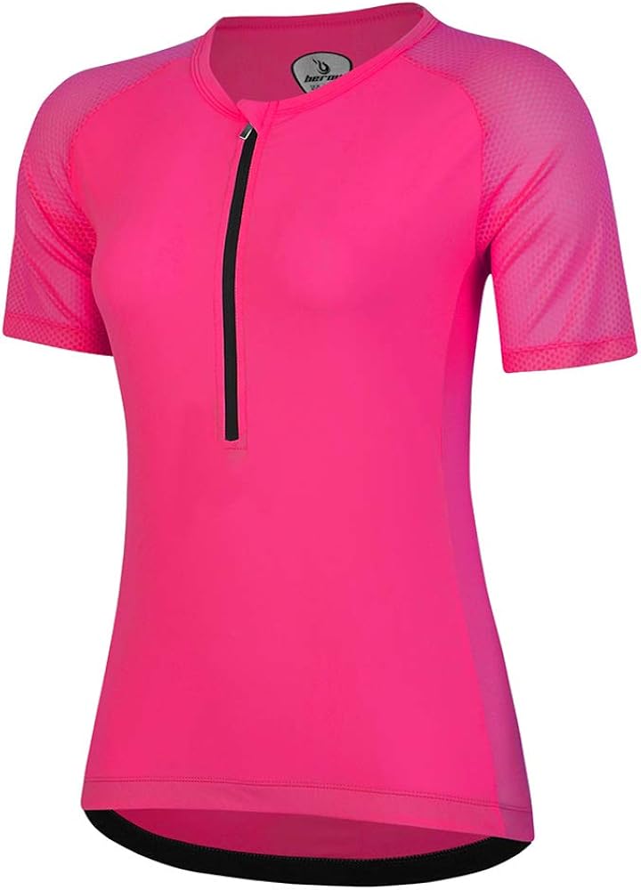 Women Cycling Jerseys with a Zipper Pocket,LadiesTank Top with Short