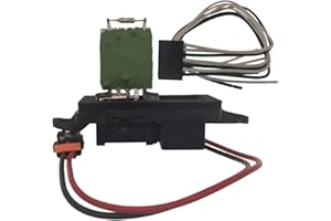 SFY HVAC Blower Motor Resistor Complete Kit With Harness-Replaces 15-81086, 22807123 for Chevy Silverado, Tahoe, Suburban, Avalanche, GMC Sierra, Yukon, Cadillac Escalade