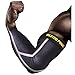 Elbow Compression Sleeve (1 Pair) Blitzu POWER + Biceps Arm Brace Support. Premium Shooter Sleeves. For Basketball, Baseball, Tennis, Yoga, Golf. (Black, Large ( Bicep 13