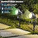 SUNRIVER Low Voltage Led Landscape Lights RGB Landscape Lighting 6W Color Changing Landscape Lights 12V-24V Waterproof Remote Control Outdoor Landscape Spotlights for Garden Yard(10 Pack)