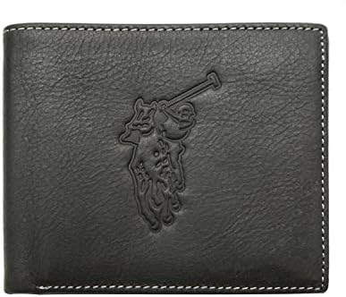 POLO SPORT Genuine Leather Bifold Wallet