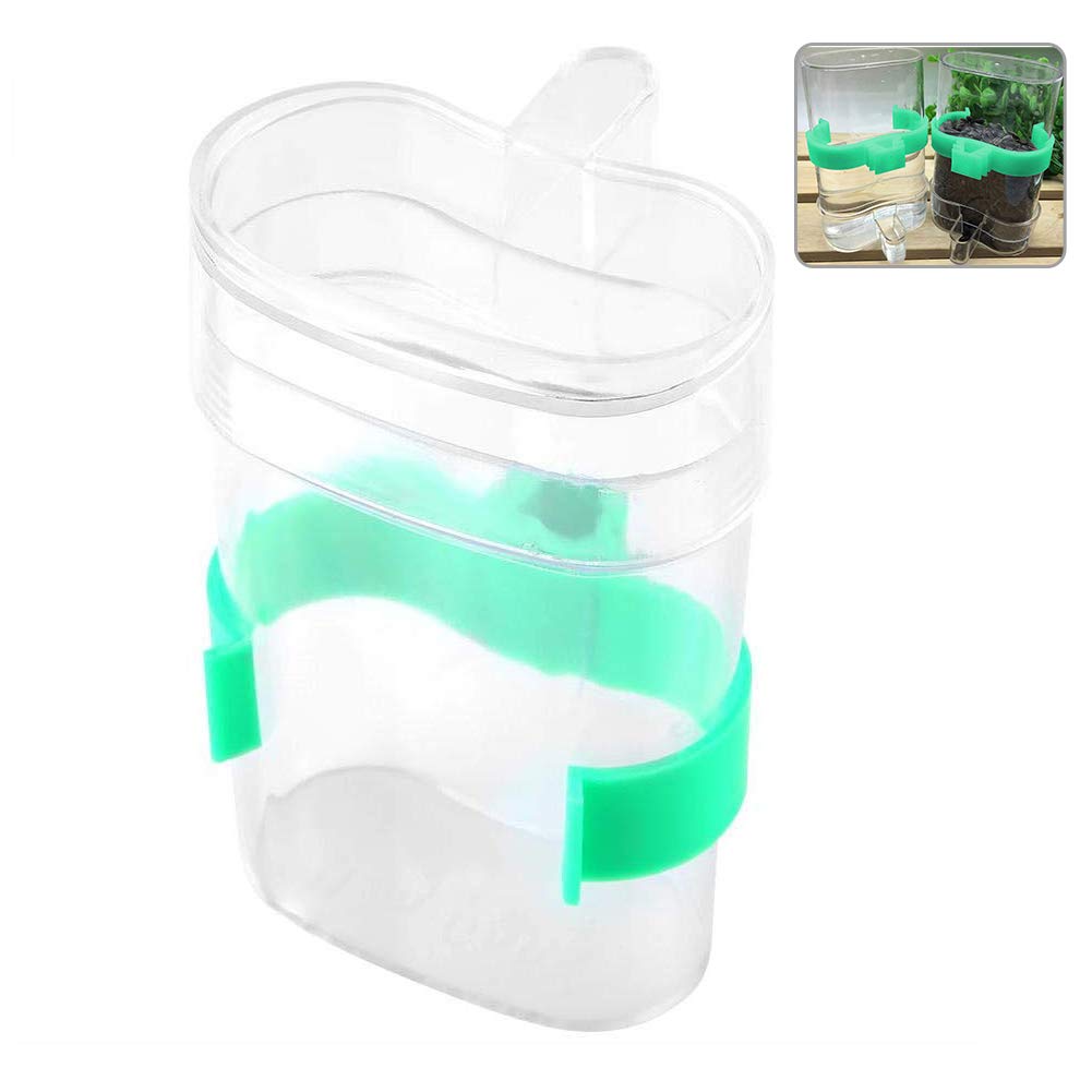 Bird Water Feeder, Automatic Water Drink Container for Cage Birds Food Dispenser Supplies for Parrot Food Dispenser Supplies for Parrot Budgie Cockatiel