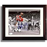 Framed Georgia Bulldogs - Todd Gurley TD Dive Autograph Replica Print