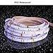 ZtuoYong LED Strip Lights, 16.4ft RGB LED Light Strip 5050 LEDs, RGB Color Changing LED Strip Lights with Remote for Home Lighting Kitchen Bed Flexible Strip Lights, TV Strip Backlight