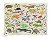 Crocodile Creek Thirty-Six Reptiles 100Piece Jigsaw Puzzle in Canister Puzzle